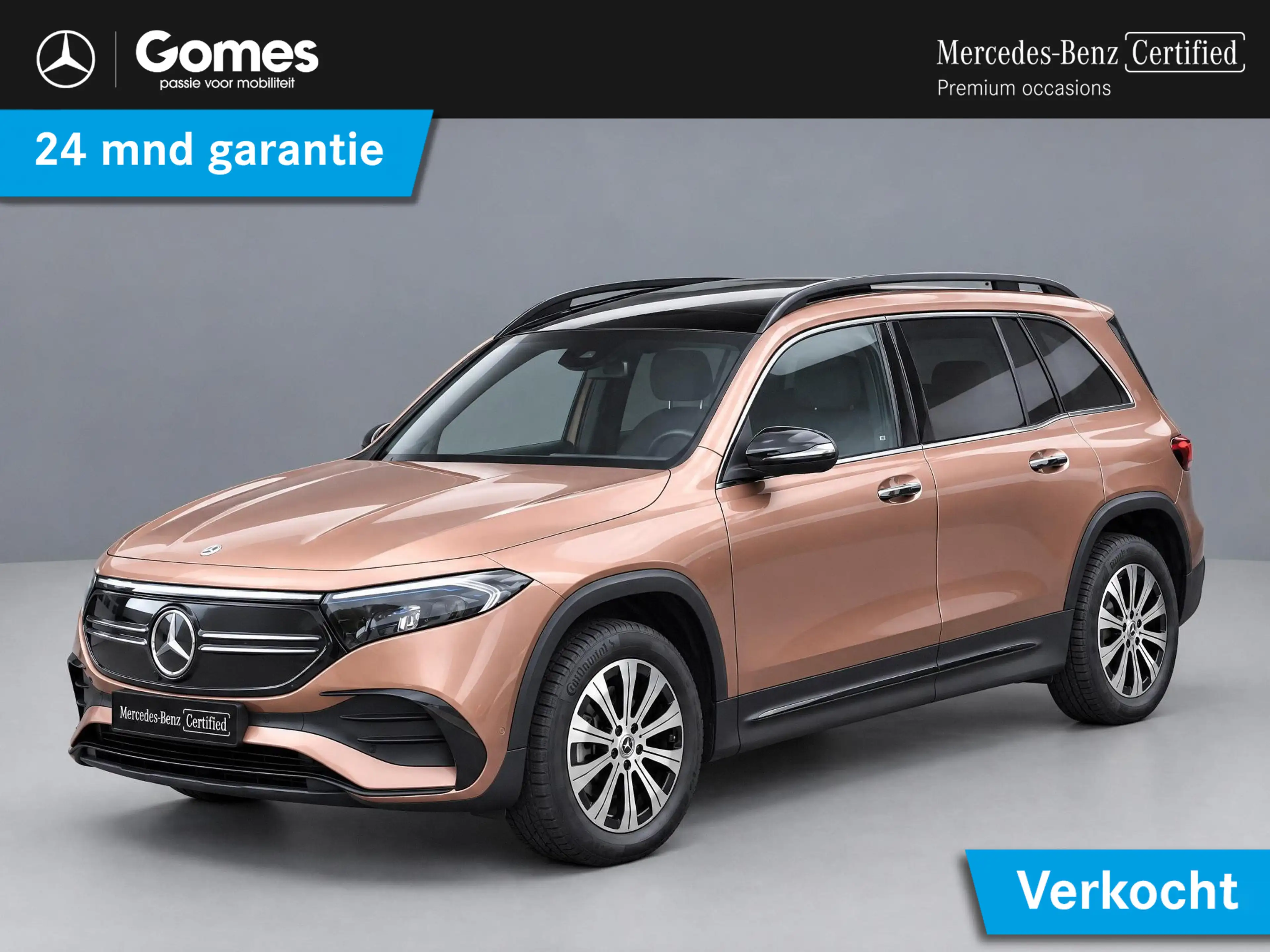 Mercedes-Benz EQB 250 AMG Line 67 kWh | Panoramadak | Night Pakket | Ach