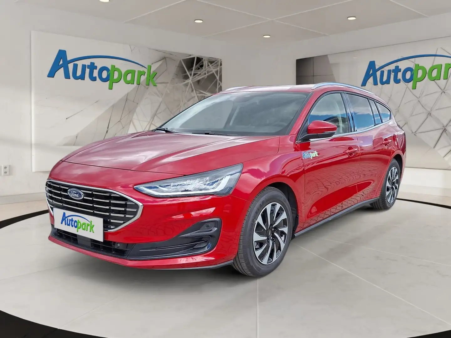Ford Focus Titanium X Rouge - 1