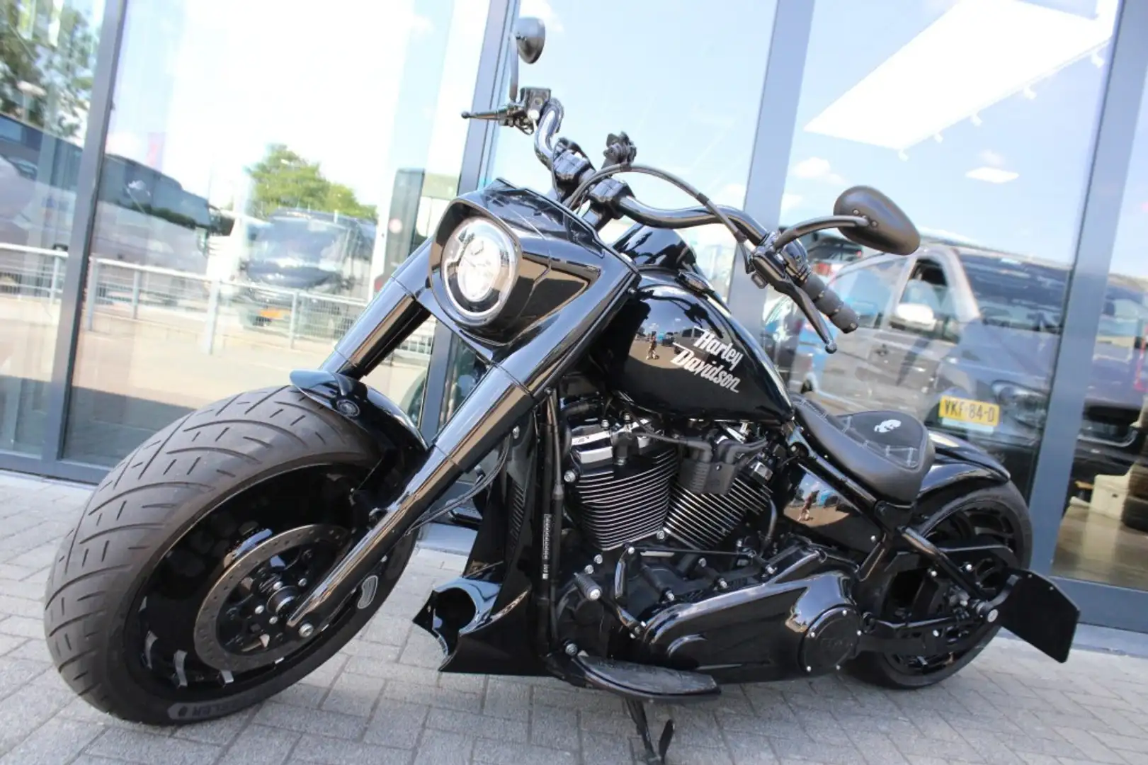 Harley-Davidson Fat Boy Custom / Jekill en Hyde / Airride Zwart - 1