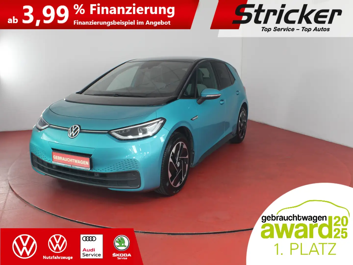 Volkswagen ID.3 Max 150/58 261,-ohne Anzahlung Pano HUD ACC Zielony - 2