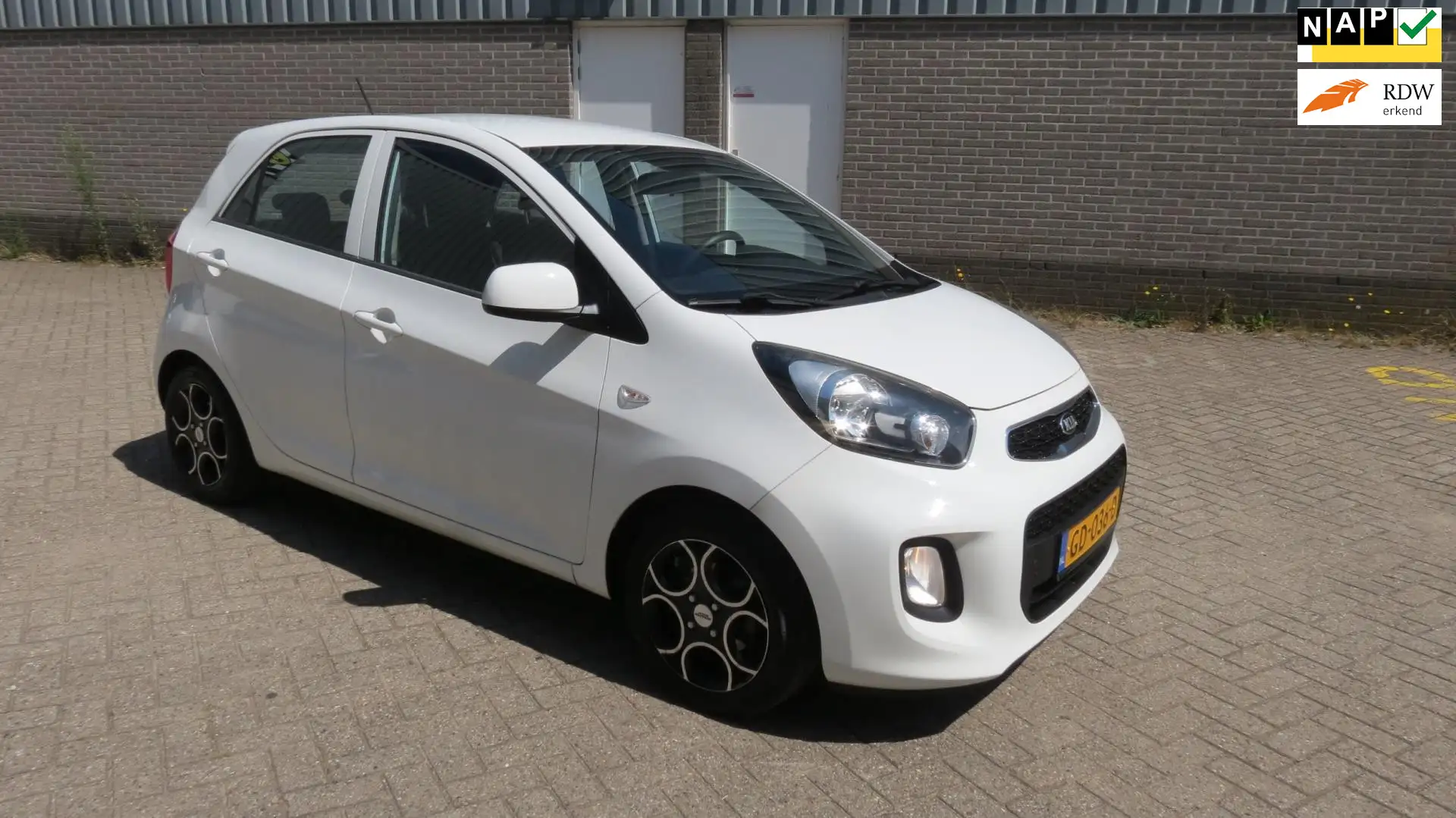 Kia Picanto 1.0 CVVT ComfortLine Weiß - 1