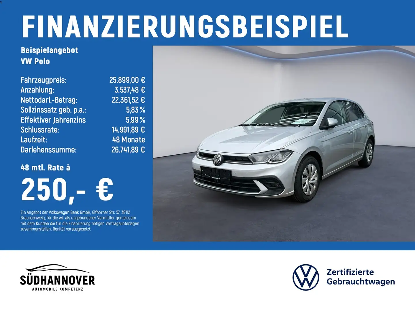 Volkswagen Polo Life 1.0 TSI NAVI+LED+SHZ+IQ.DRIVE-PAKET Plateado - 2