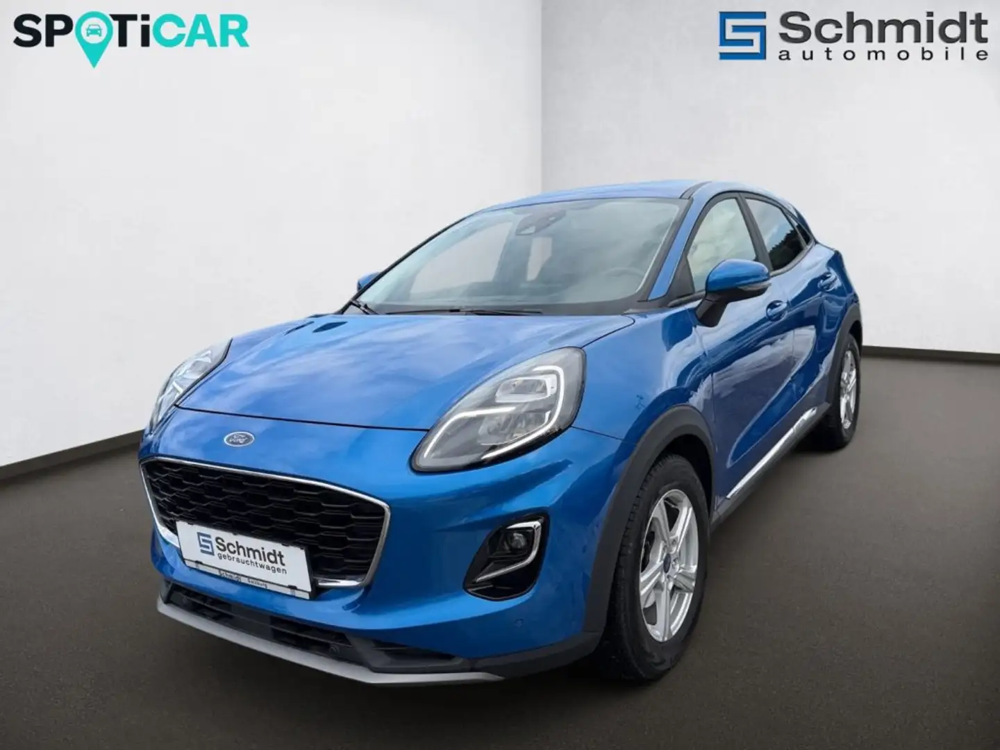 Ford Puma 1,0 EcoBoost Hybrid Titanium X Aut. Blau - 1