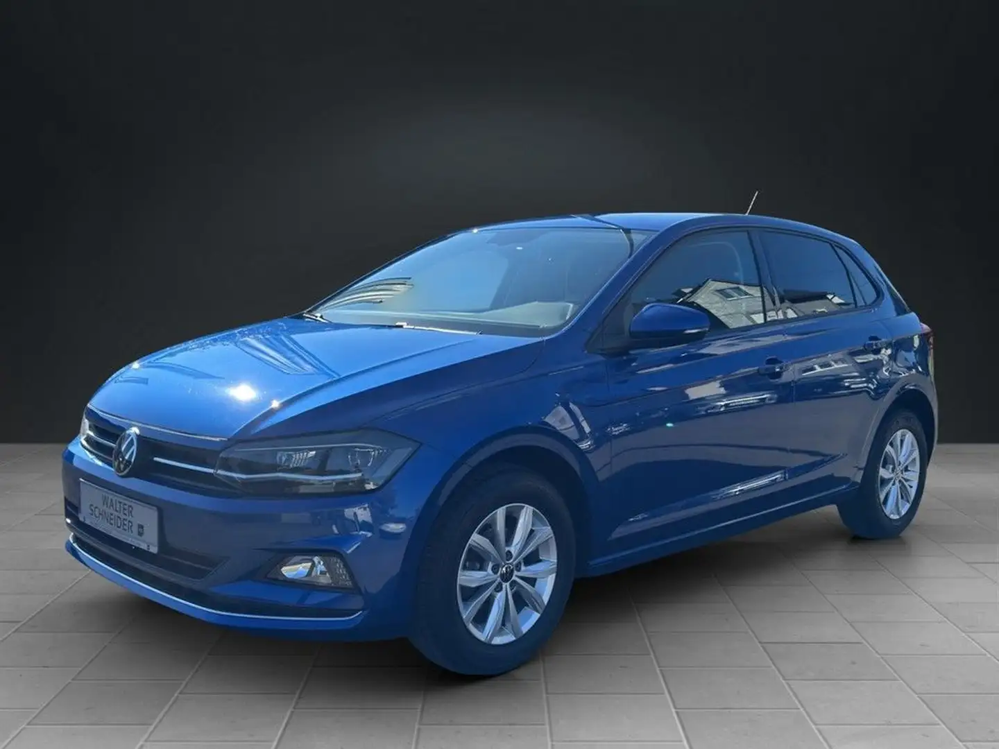 Volkswagen Polo 1,0 TSI Highline Navi LED SHZ ACC Blu/Azzurro - 2