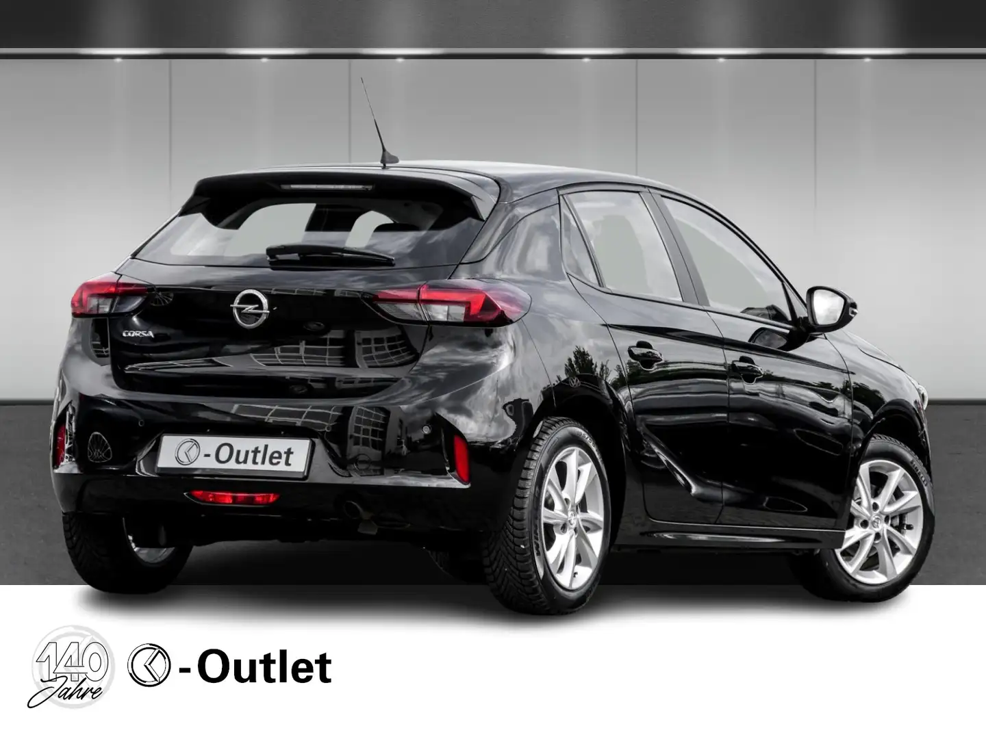Opel Corsa Edition 1.2 Klima DAB+ GRA 16" Lenkradhzg. Zwart - 2