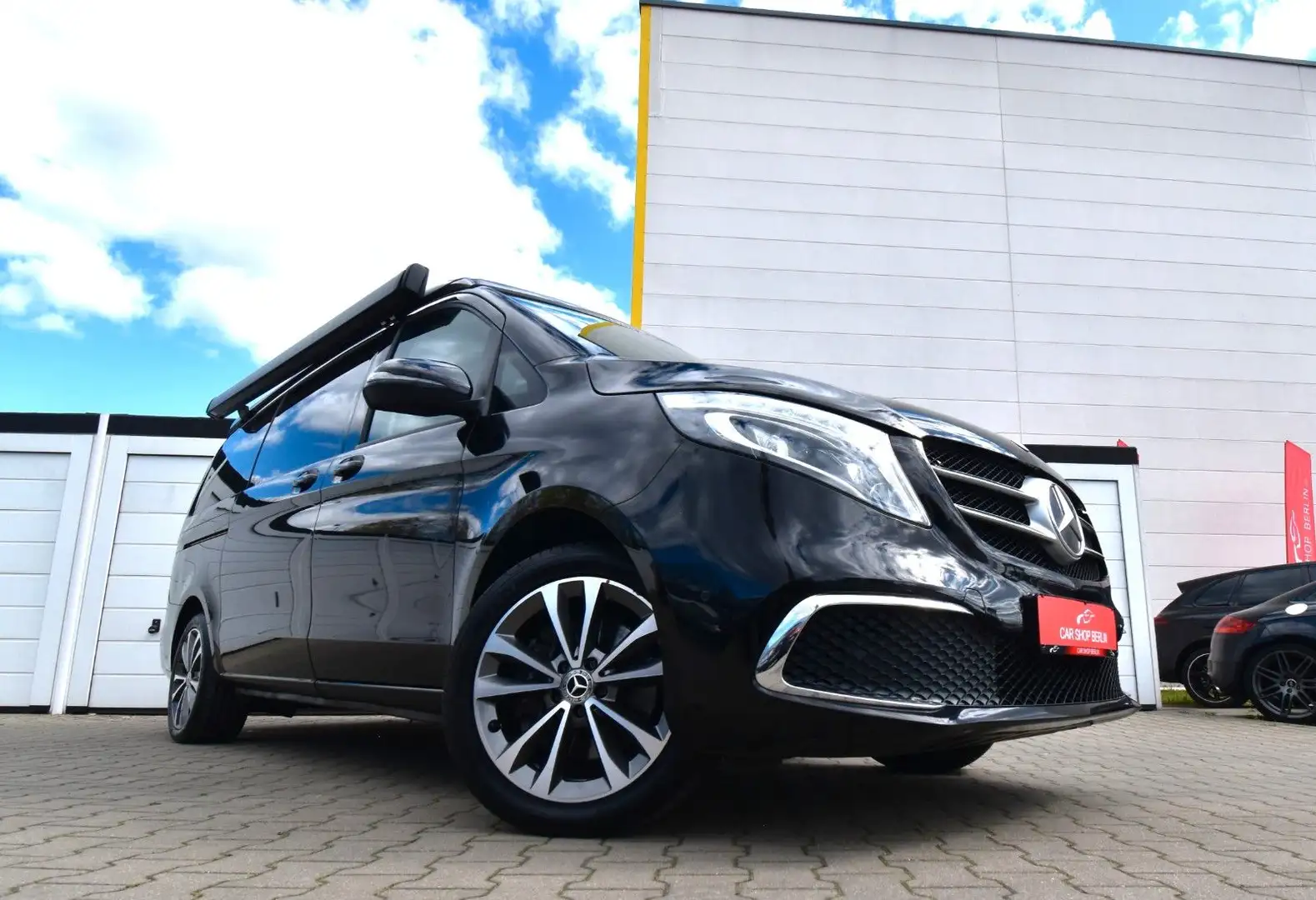 Mercedes-Benz V 300 d 4Matic Marco Polo Küche 9G LED MBUX RFK Czarny - 1