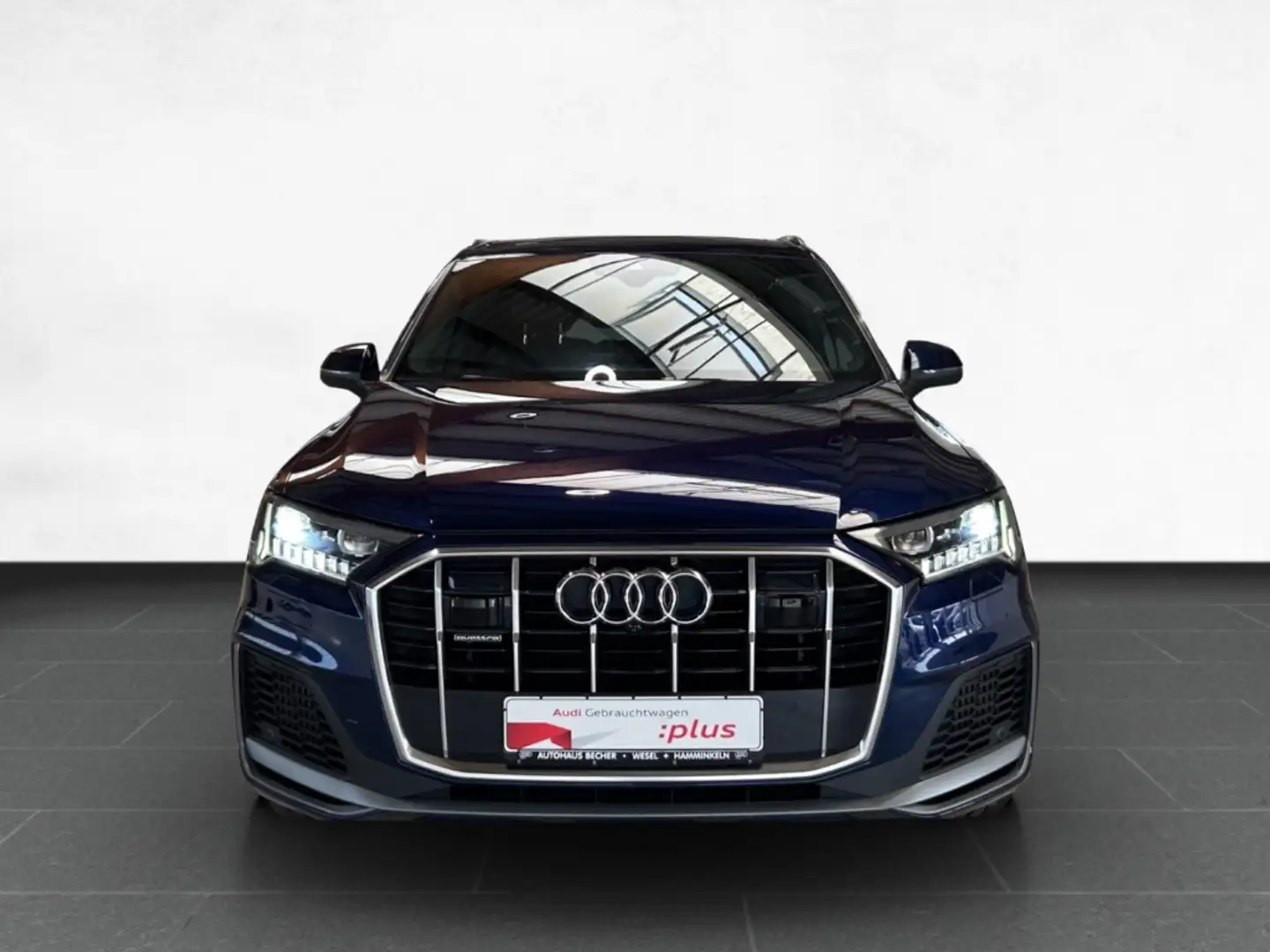 Audi Q7 55 TFSIe quattro S-line /AHK/Navi/Pano/BOSE Blau - 2