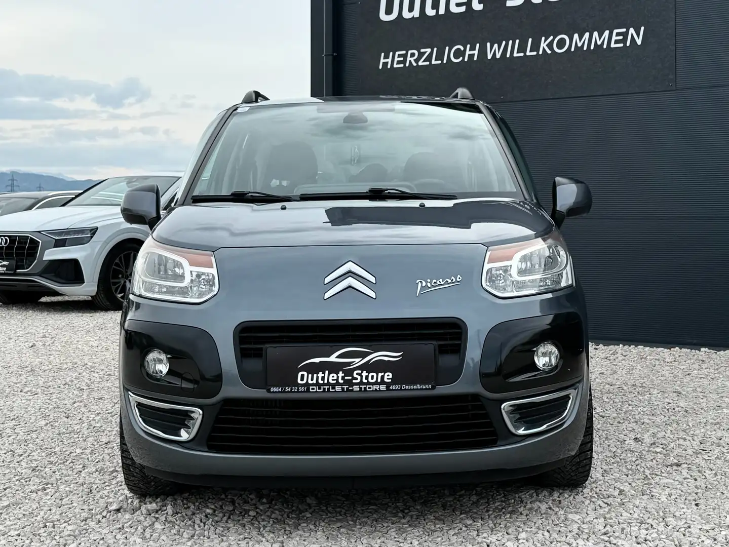 Citroen C3 Picasso 1,6 HDi 90 Comfort*2.Besitz*Pickerl NEU 07/2026* Grau - 2
