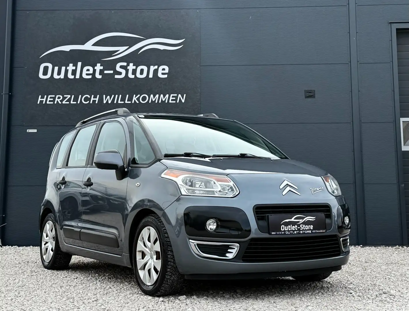 Citroen C3 Picasso 1,6 HDi 90 Comfort*2.Besitz*Pickerl NEU 07/2026* Grau - 1