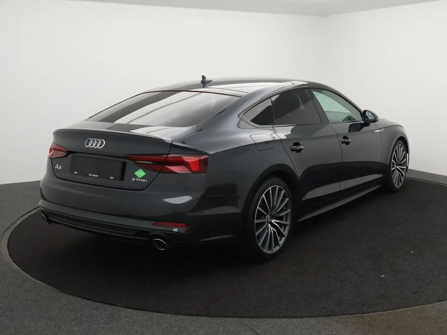 Audi A5 Sportback CNG Audi A5 Sportback S-LINE 2.0TFSI CNG 170PK *AUTOMAAT*SHADOWLOOK*SPORTSEATS*LEDER*SFEERVERLICHTING*NAVI*BLTH Gris - 2