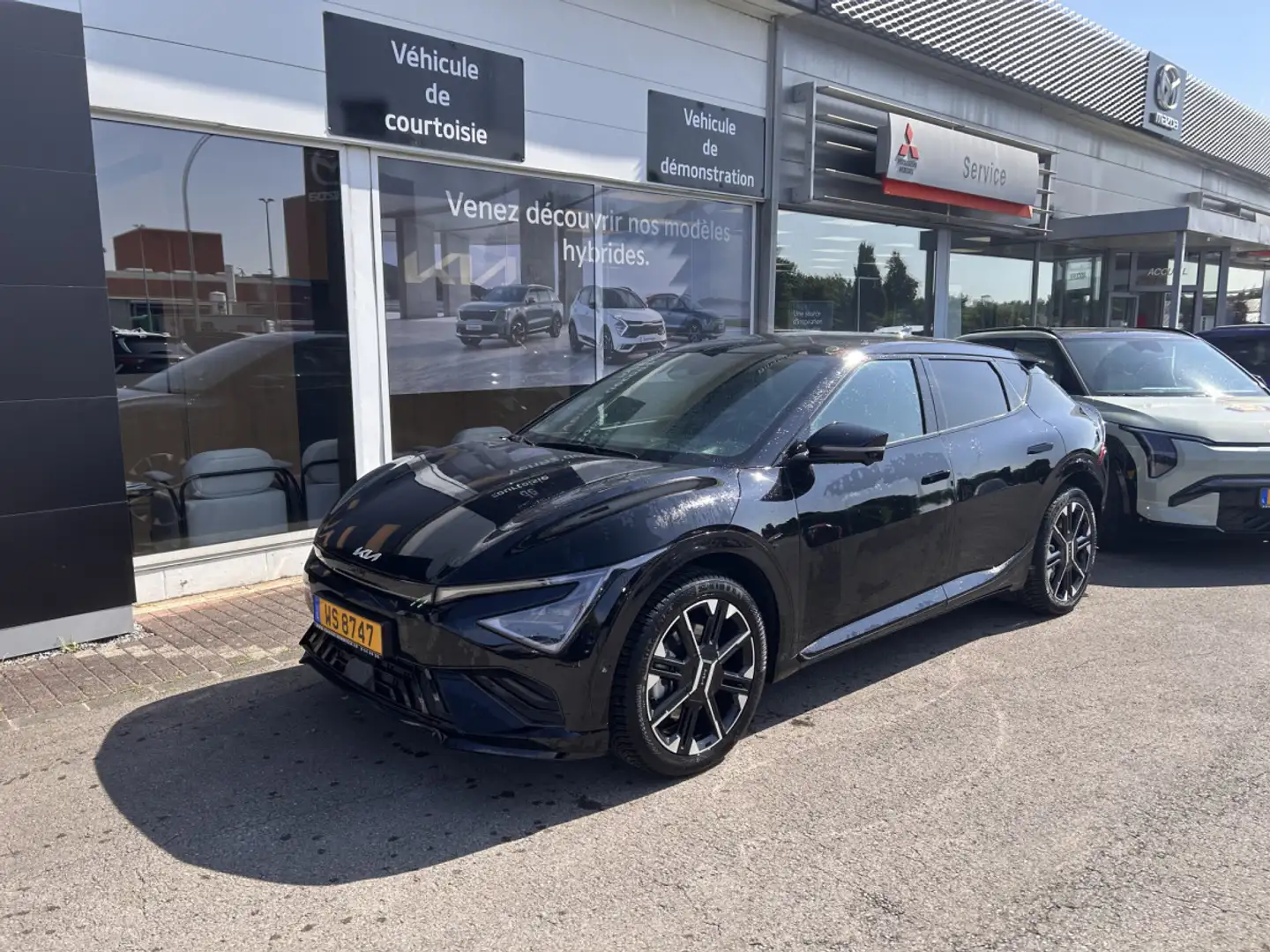 Kia EV6 GT Line 84,0 kWh RWD Noir - 1