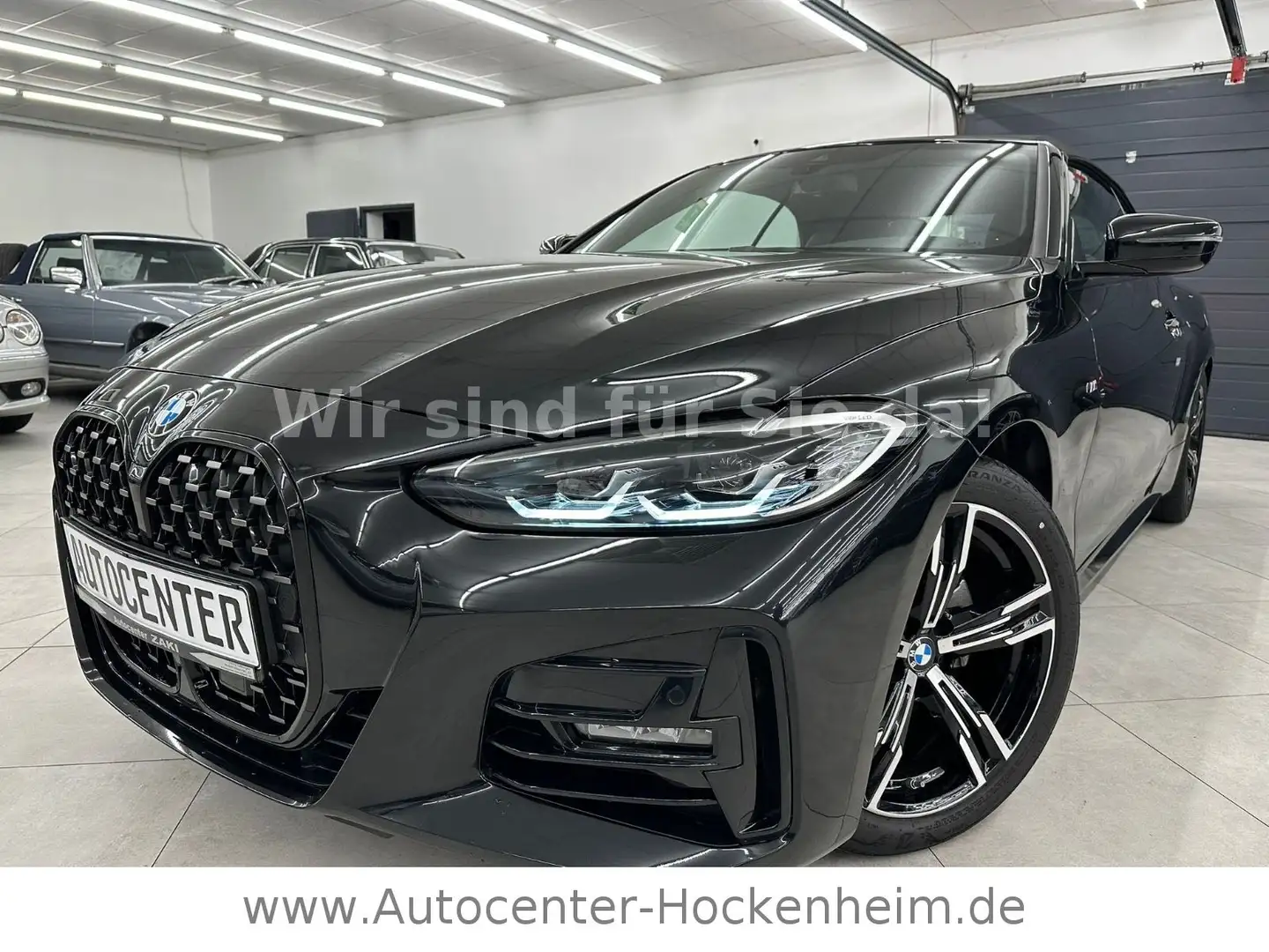 BMW 420 Baureihe 4 Cabrio 420 i M Sport Schwarz - 2