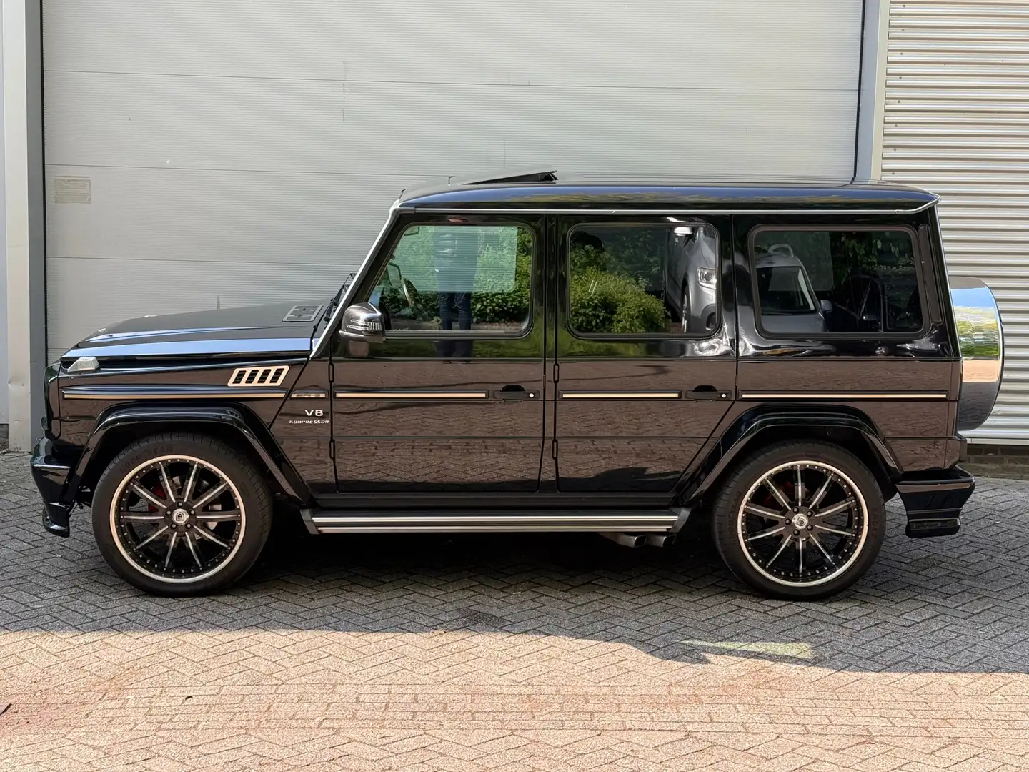 Mercedes-Benz G 500 St.Wagon G55 AMG Uitvoering l BRABUS Pakket l Rijd Black - 2