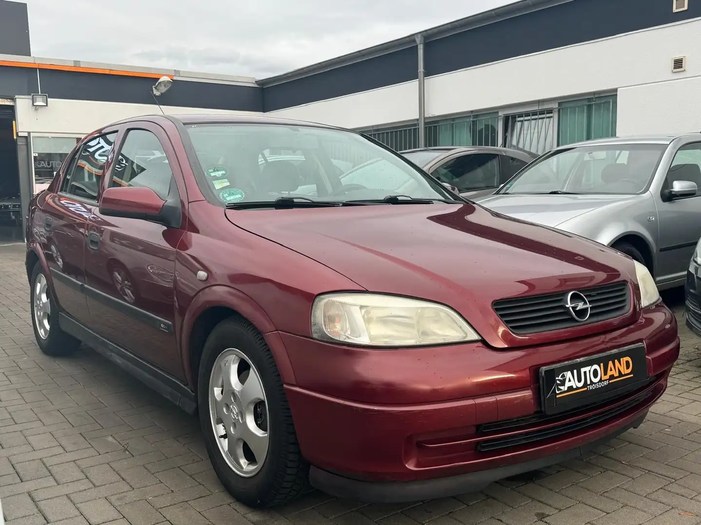 Opel Astra 1.6 16V*AUTOMATIK*KLIMA*TÜV 10/2025* Rot - 1
