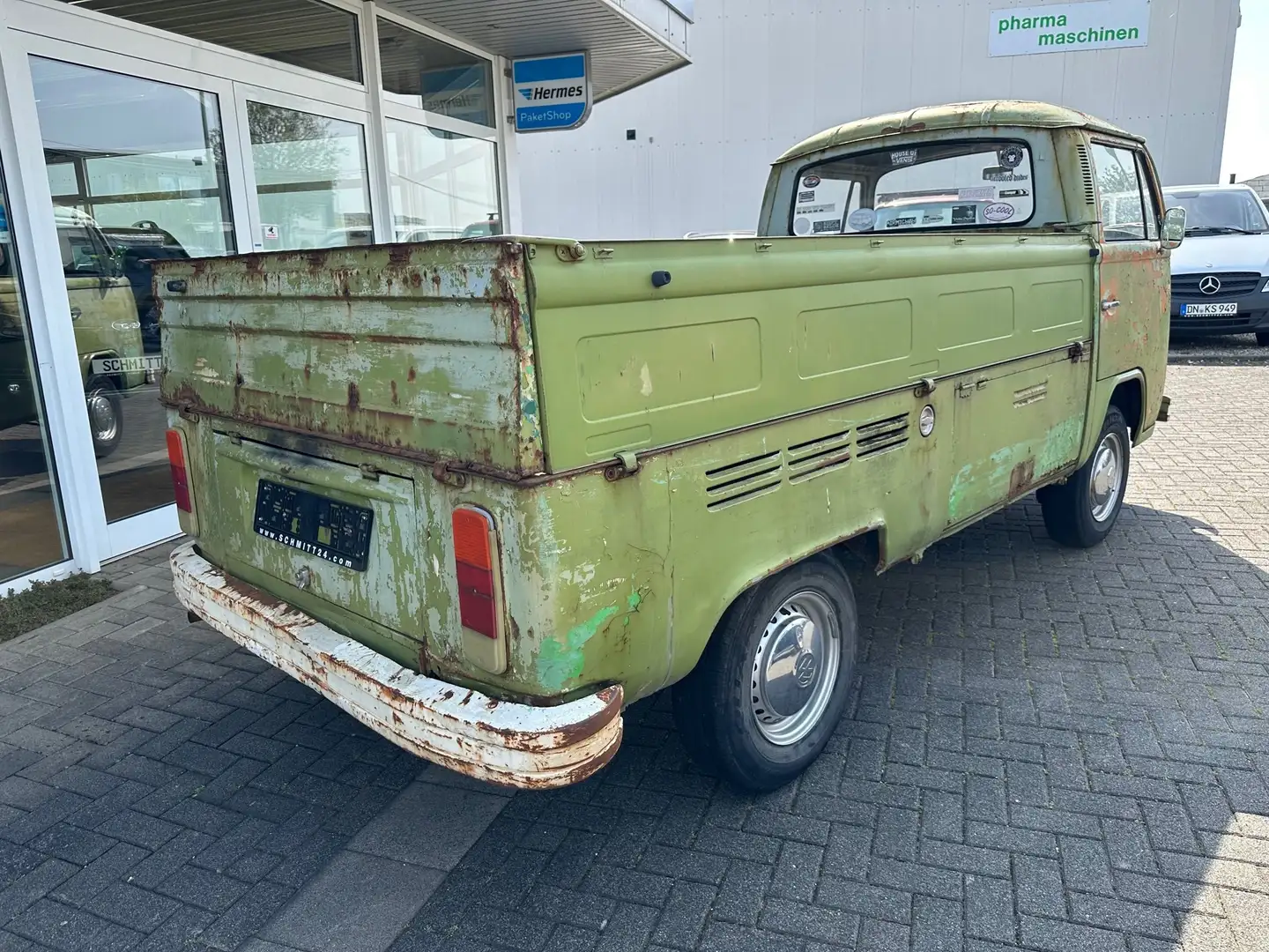 Volkswagen T2 PRITSCHE-SOLIDER ZUSTAND-FAHRBEREIT-FESTPREIS Verde - 1