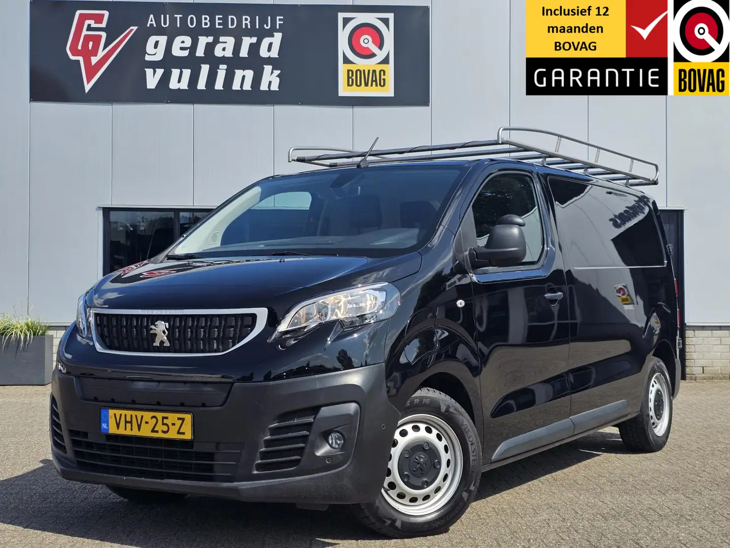 Peugeot e-Expert 75 kWh 280KM! KASTEN INBOUW MET 220V CAMERA NAV Schwarz - 1