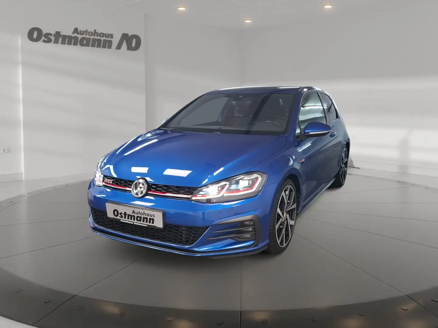 Volkswagen Golf VII GTI Performance 2.0 TSI AHK Dynaudio RFK Blauw - 1