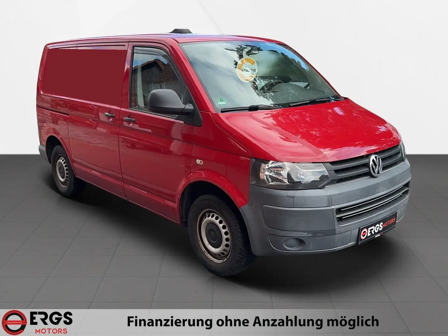 Volkswagen T5 Transporter T5 Kasten 2.0 TDI "1.Hand,Klima" Червоний - 2