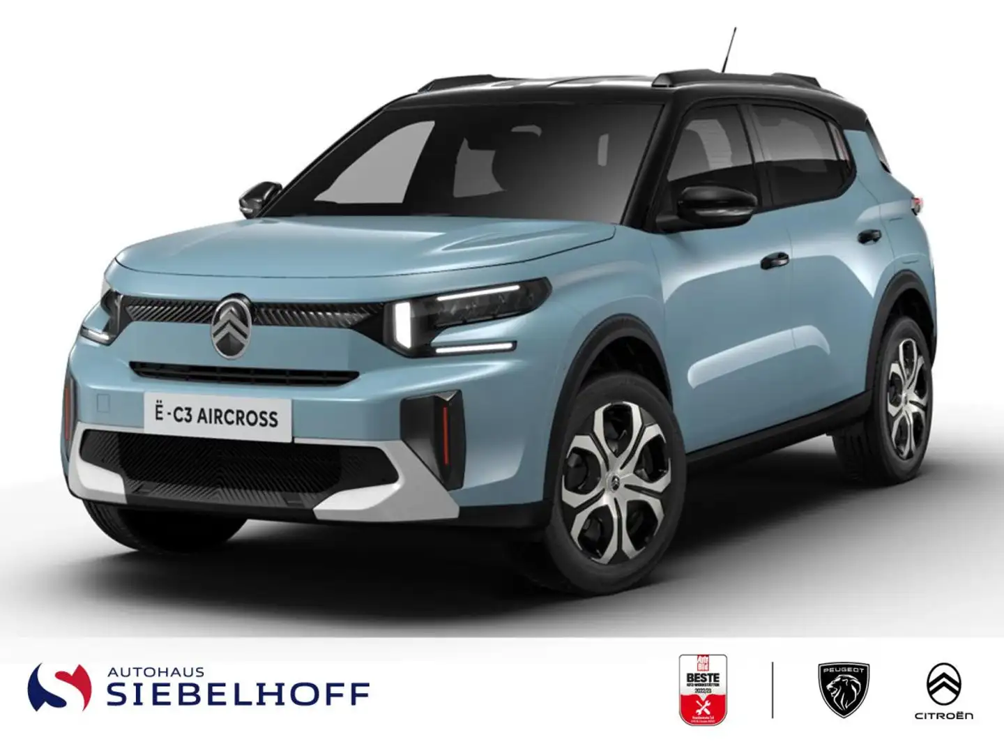 Citroen C3 Aircross e- PLUS Elektromotor 113 *OBC3*Winter-Paket* Blau - 1
