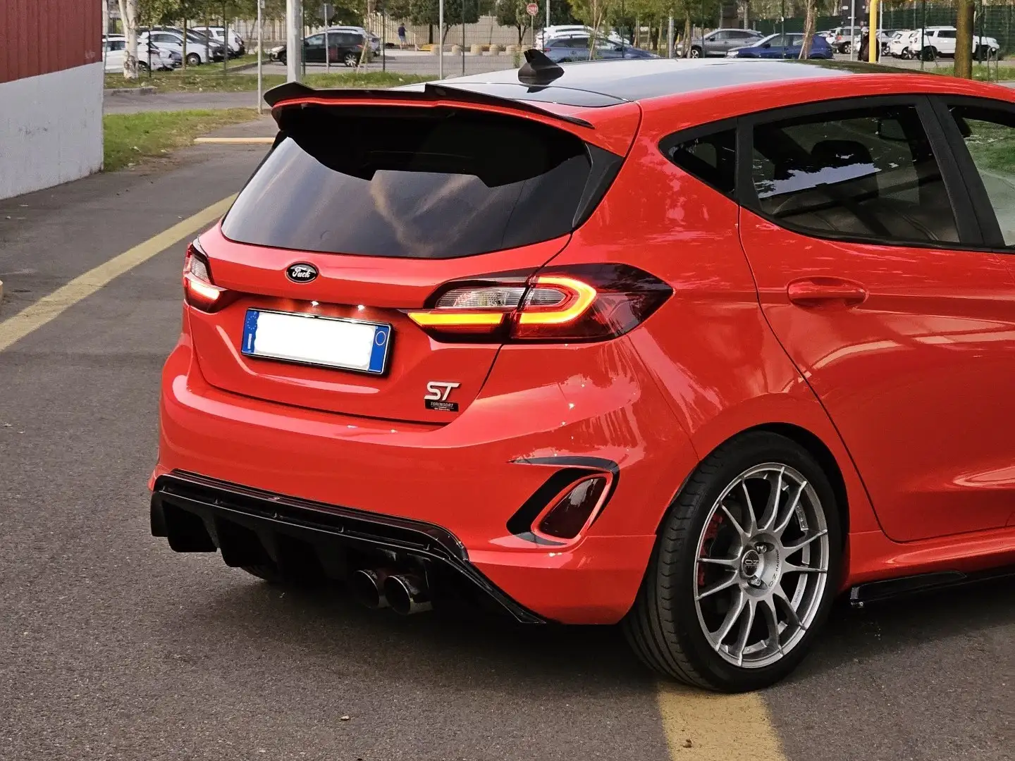 Ford Fiesta 5p 1.5 ST 200cv (stage 2 255cv) Rouge - 2