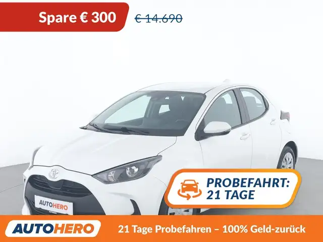 2022 Toyota Yaris in White for sale