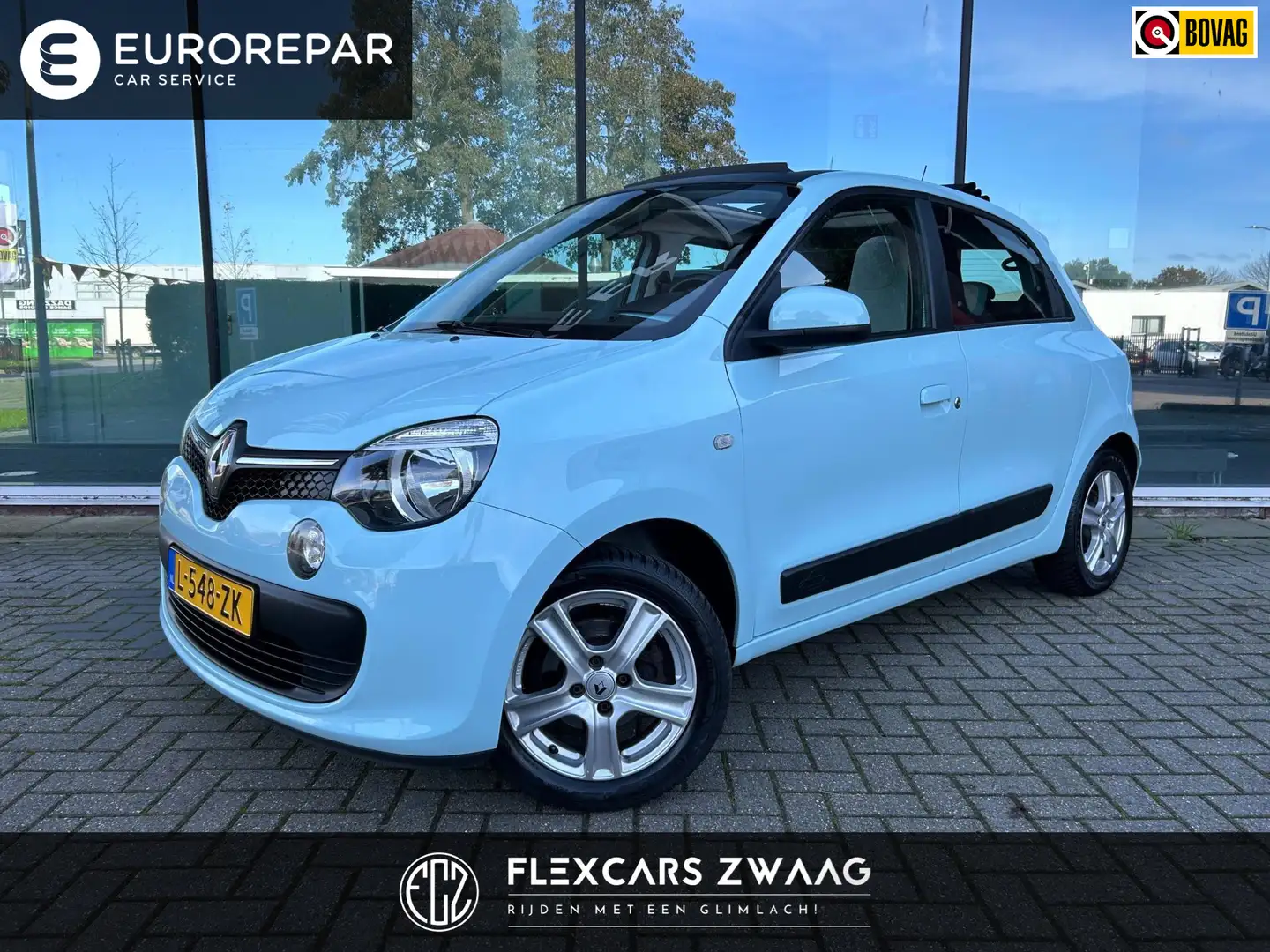 Renault Twingo 1.0 SCe Dynamique - Cabriodak - Airco - Audio - Bleu - 1