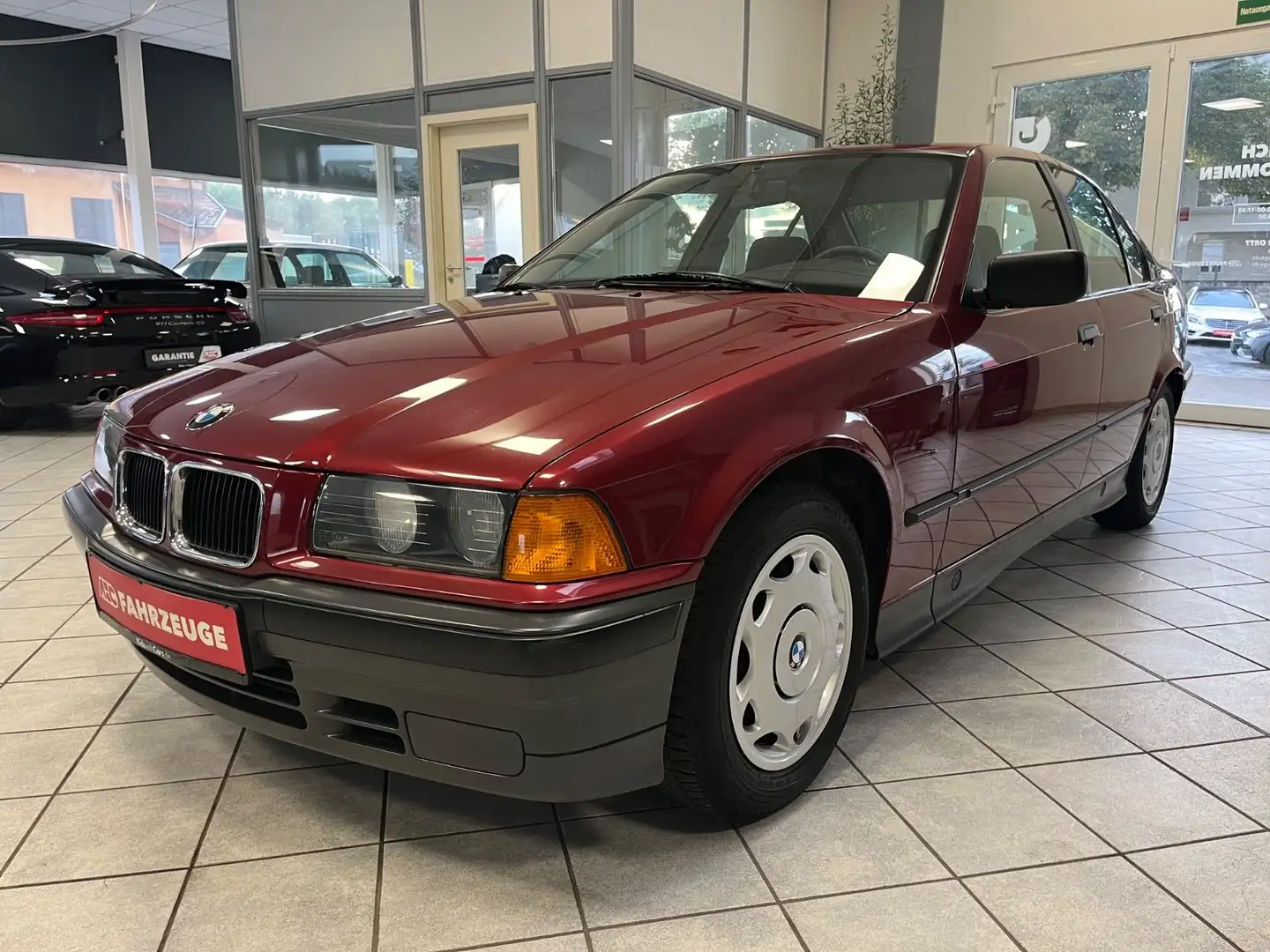 BMW 316 i Lim. 1.Hand / 16.500km / TÜV NEU / Oldtimer Rot - 2
