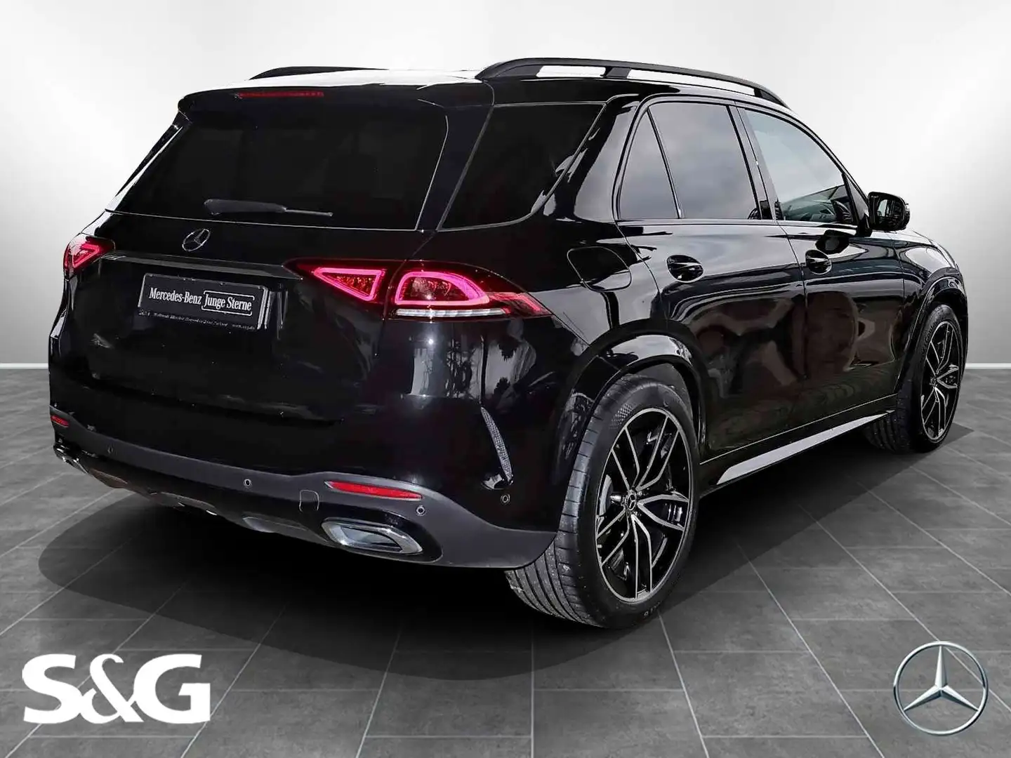 Mercedes-Benz GLE 350 e 4M AMG AHK+360°+BURMESTER+MBUX+LED+22" Schwarz - 2