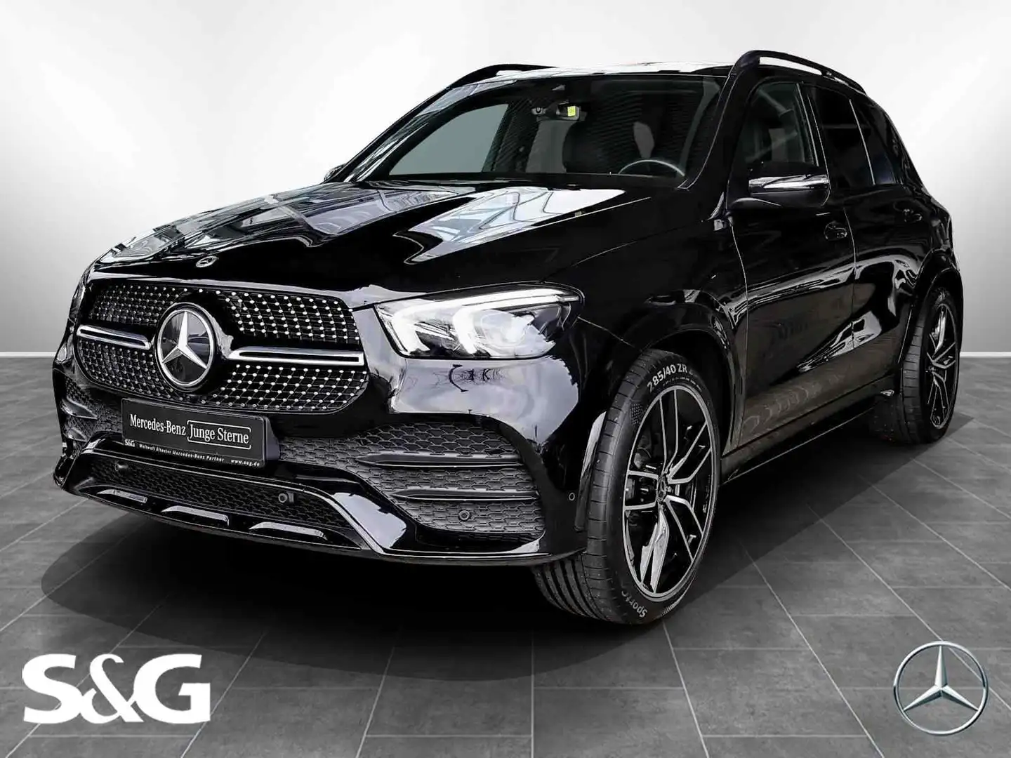 Mercedes-Benz GLE 350 e 4M AMG AHK+360°+BURMESTER+MBUX+LED+22" Schwarz - 1