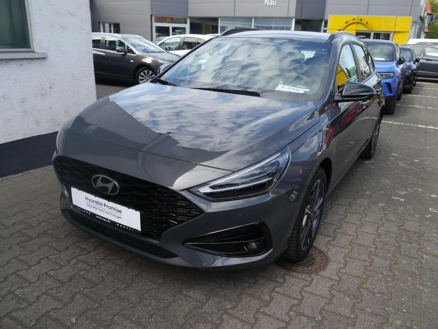 Hyundai i30 cw 1.0 T-GDI Advantage Hyundai Promise Gris - 2