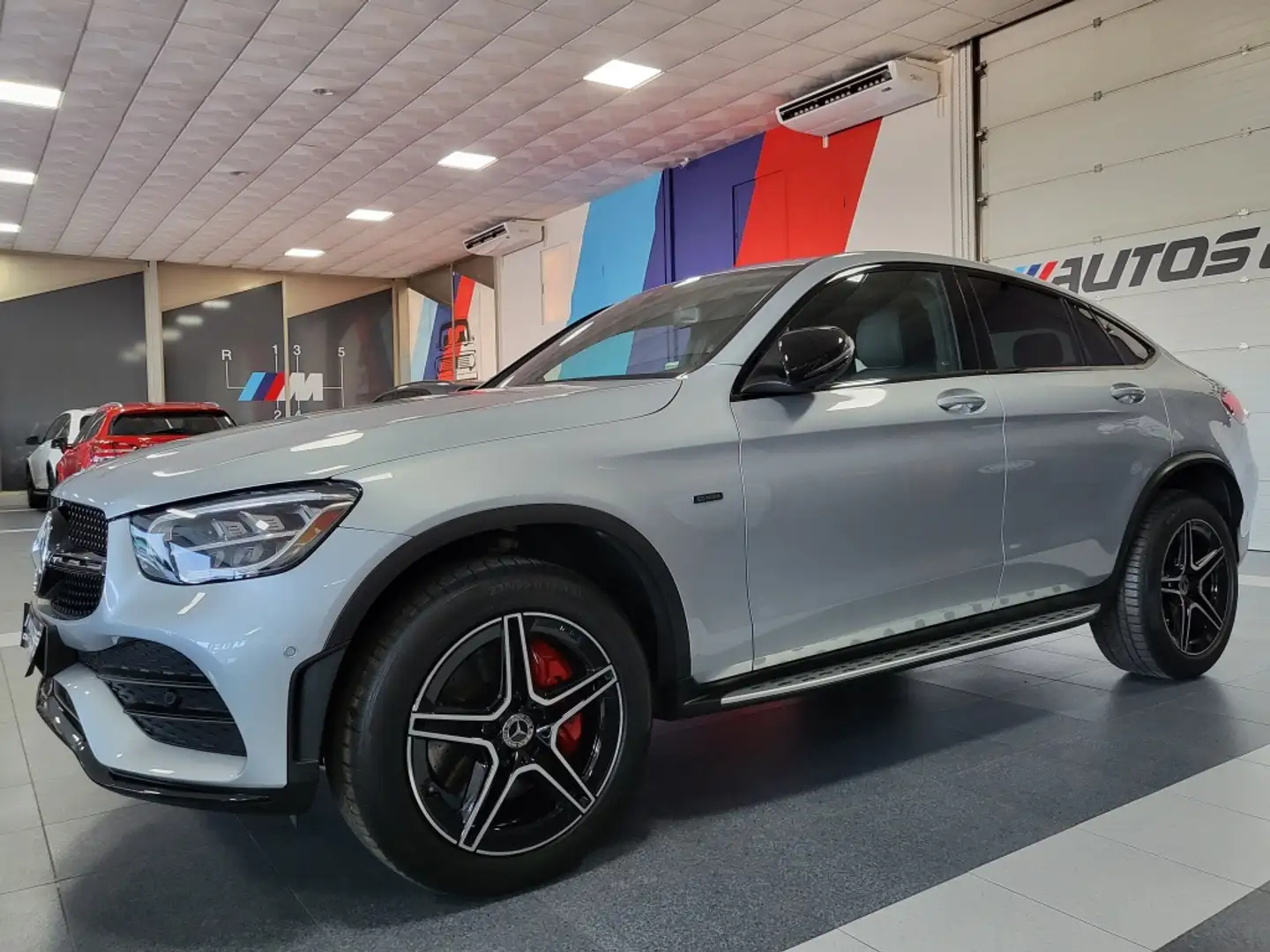 Mercedes-Benz GLC 300 Coupé 300de 4Matic Zilver - 2