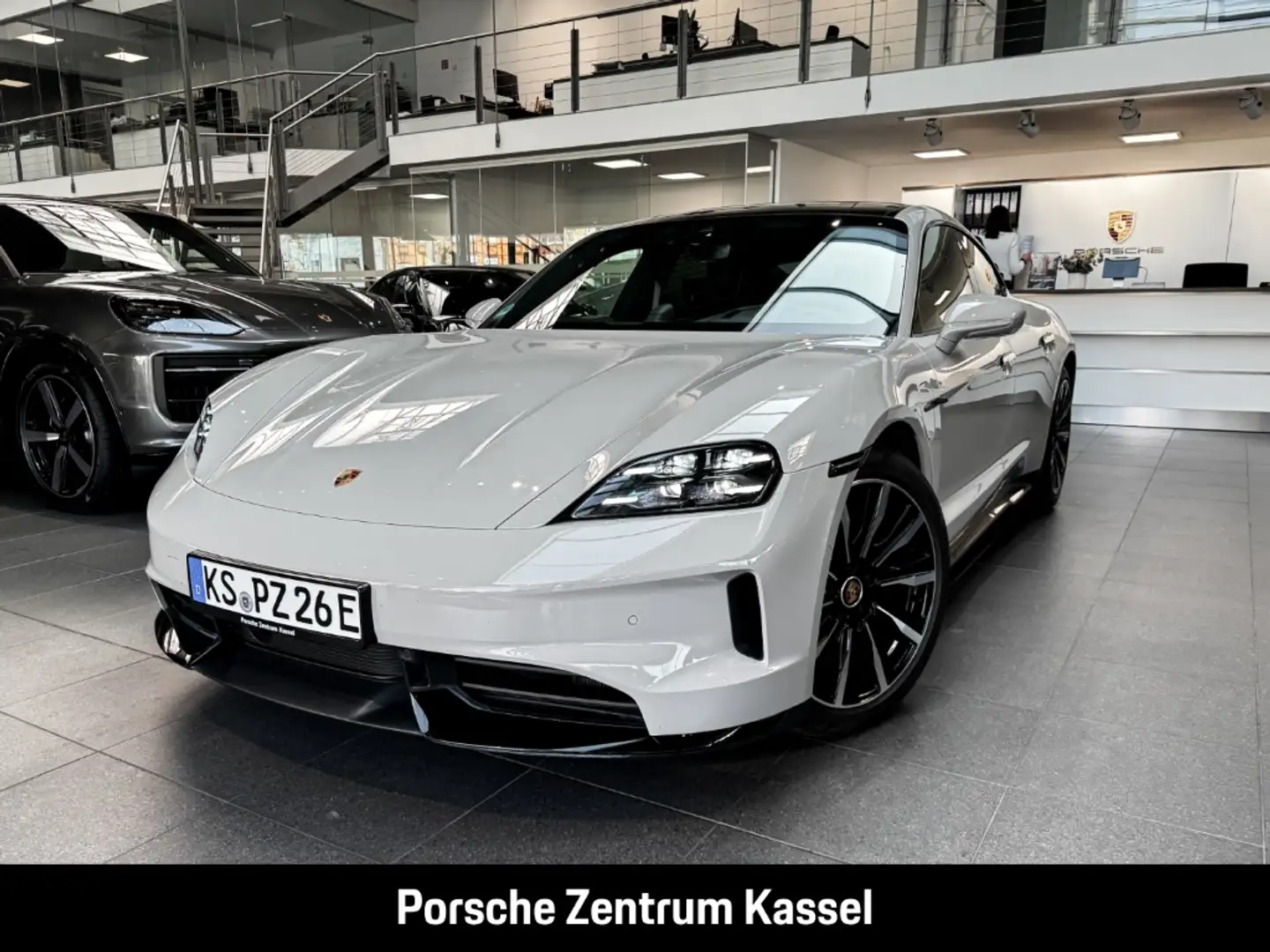 Porsche Taycan 4S Blanc - 1