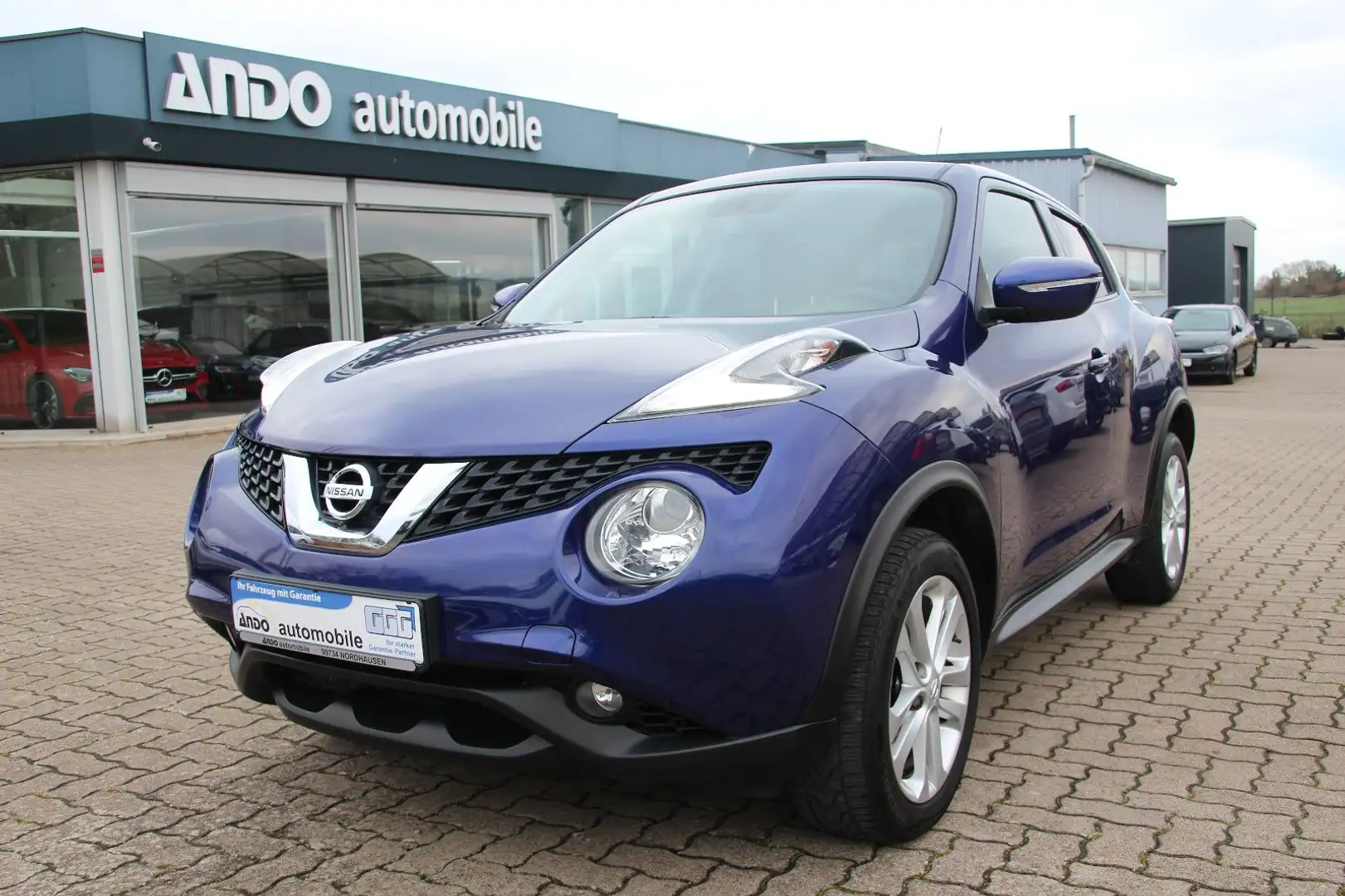 Nissan Juke 1.6 Acenta Klimaauto./Navi/Kamera Blau - 1