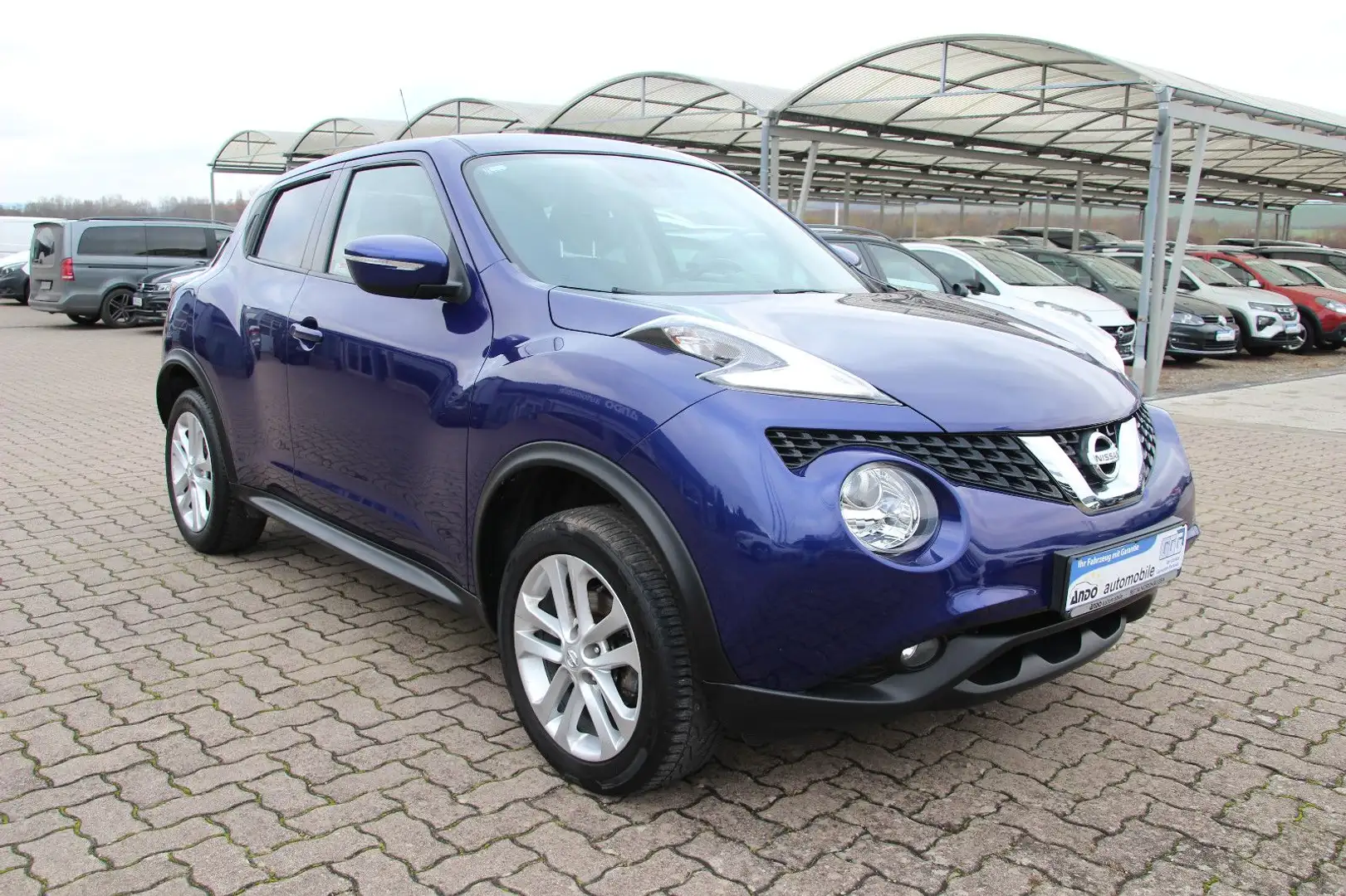Nissan Juke 1.6 Acenta Klimaauto./Navi/Kamera Blau - 2