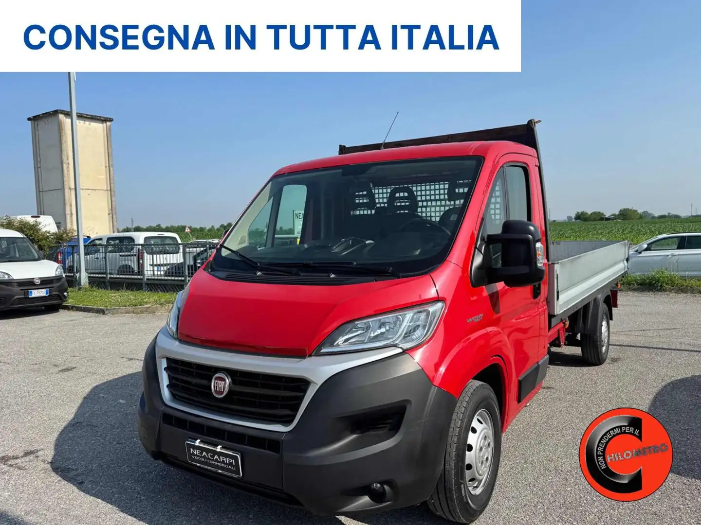 Fiat Ducato MAXI  35 2.3 MJT 150CV CASSONE FISSO-SUPER LUNGO- Rouge - 1