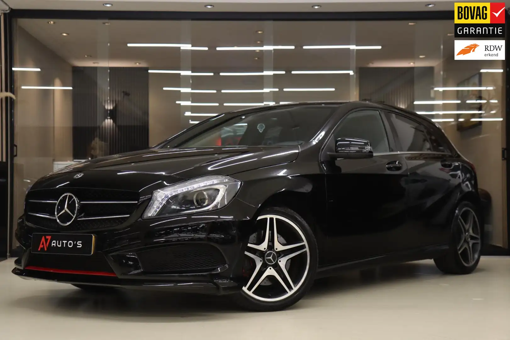 Mercedes-Benz A 250 AMG CAM/STOELV/RODEGOLDOLS/BOMVOL Zwart - 1