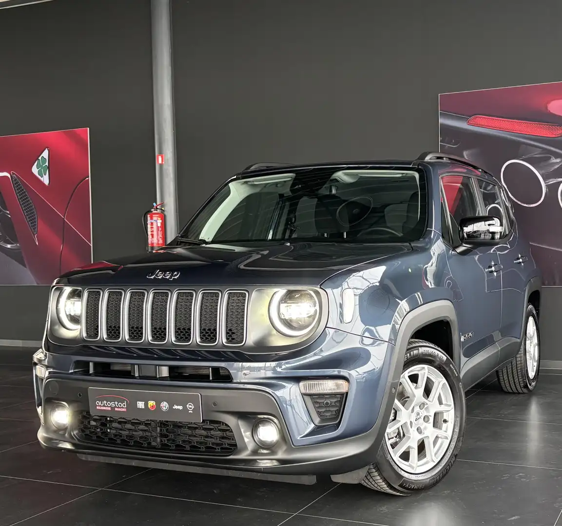 Jeep Renegade Limited *** Jeep Renegade – Limited – 1.5 130p Blauw - 1