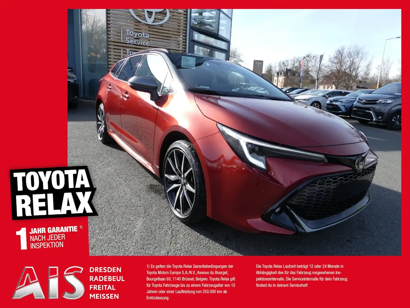 Toyota Corolla TS 2,0l Hybrid GR Sport Technik-Paket Orange - 1