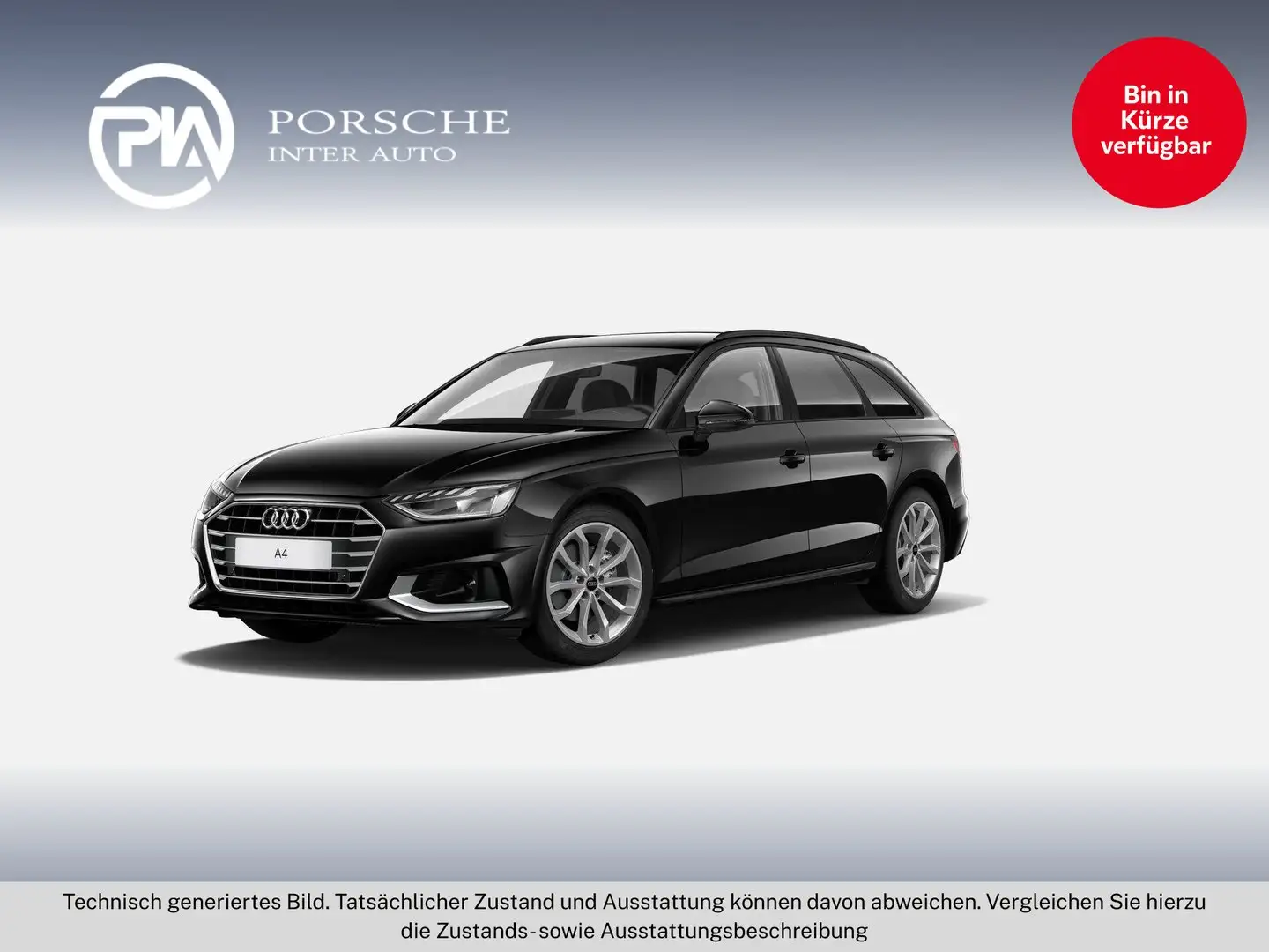 Audi A4 35 TDI Schwarz - 1