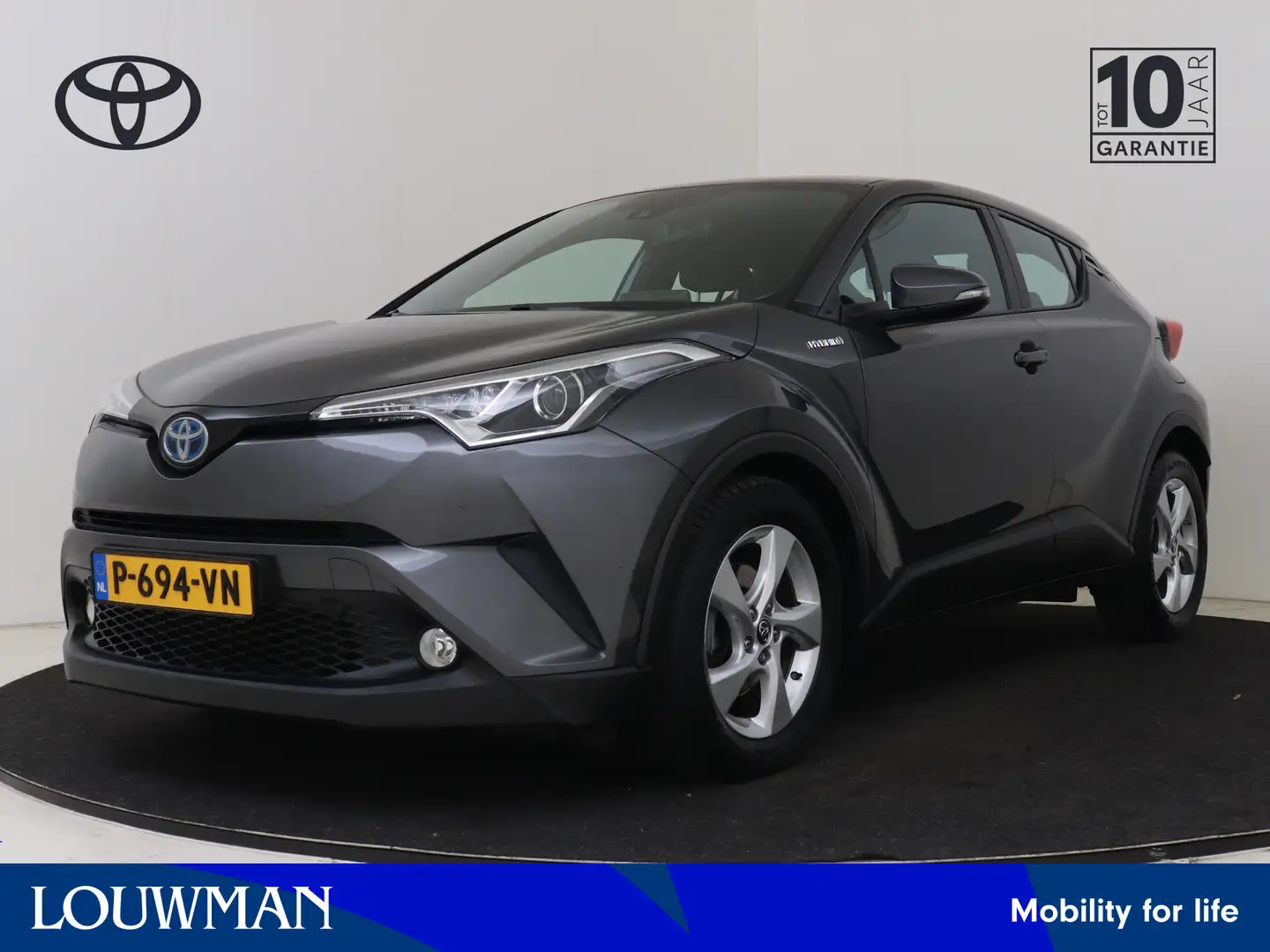 Toyota C-HR 1.8 Hybrid Active | NL auto | Dealeronderhouden | Grijs - 1