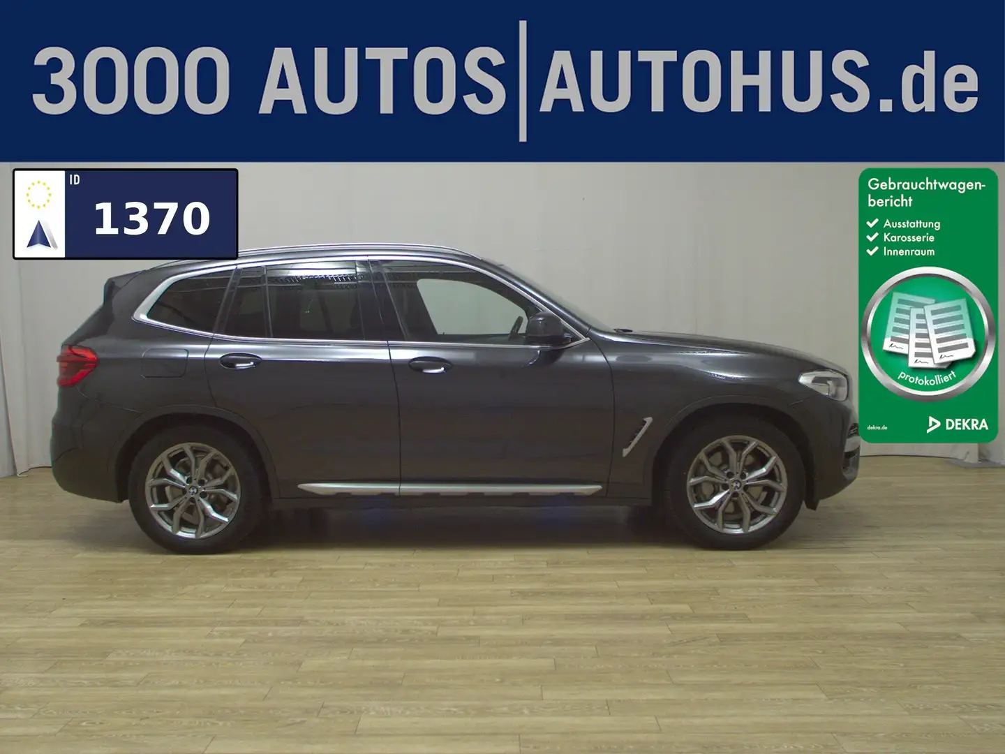 BMW X3 xDrive30e X-Line Leder LC Pro Pano Pano LED+ Grau - 1