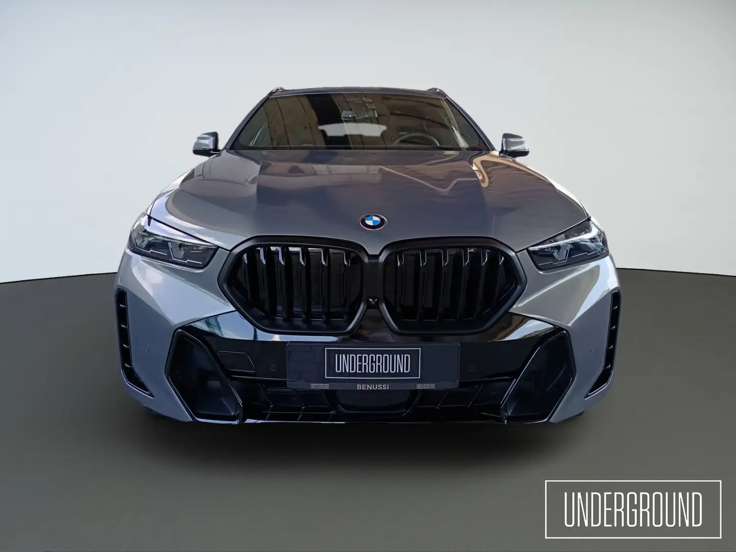 BMW X6 xDrive30d 48V Aut. Gris - 2