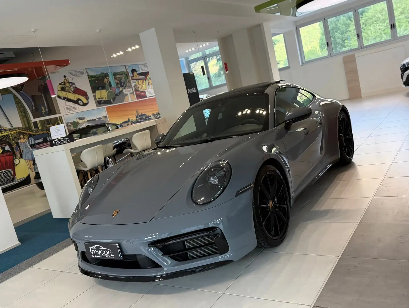 Porsche 911 992 Coupe 4S +PDCC+LIFT+POST.STERZANTE Šedá - 1