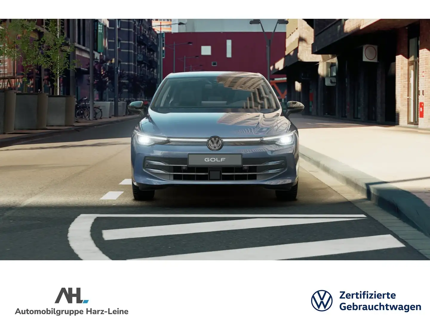 Volkswagen Golf VIII 1.5 eTSI Goal DSG Navi AHK RFK IQ.Light ACC Bleu - 2