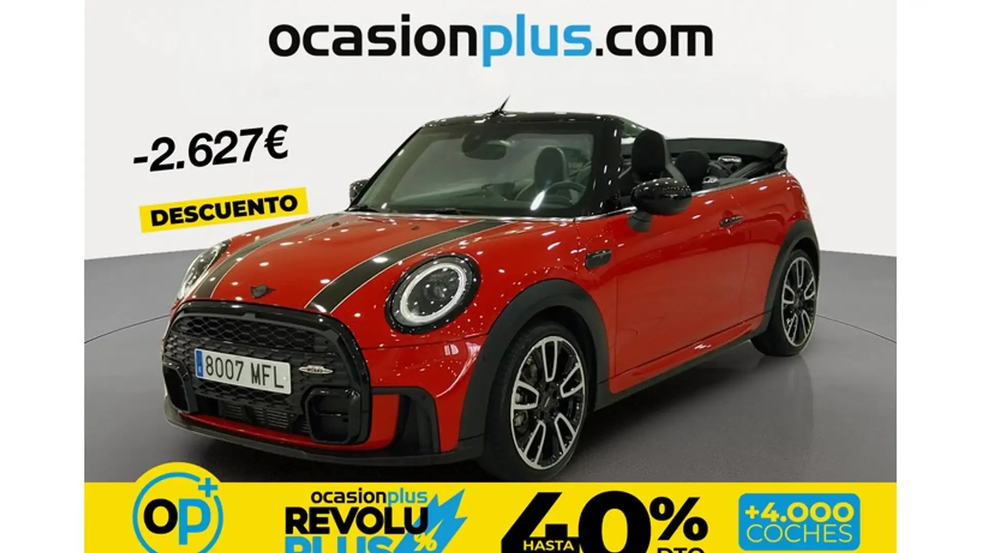 MINI Cooper Cabrio Aut. Rojo - 1