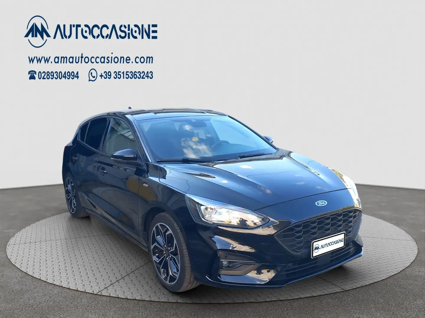 Ford Focus 1.0 ecoboost h ST-Line X s&s 155 cv Noir - 1