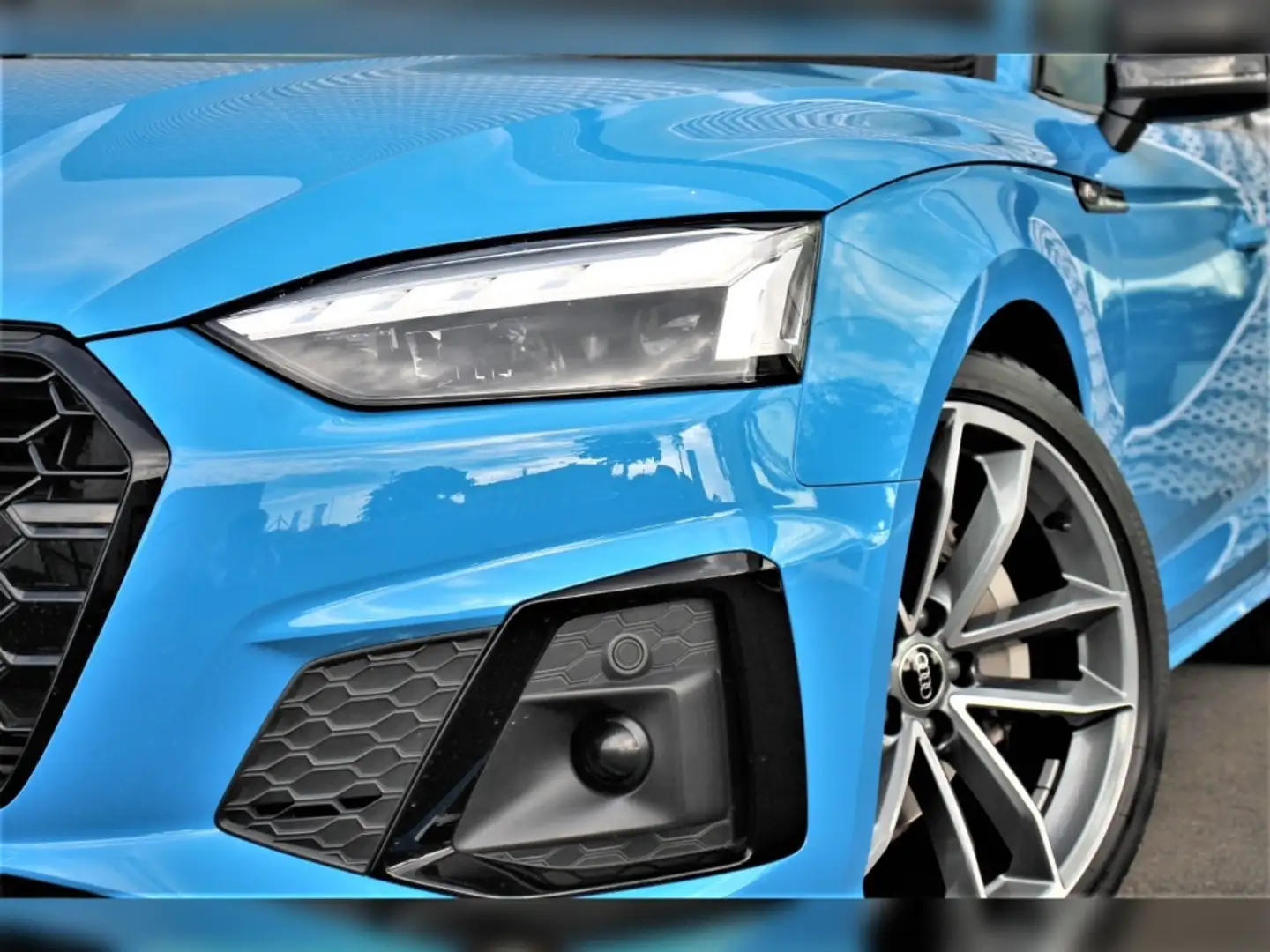 Audi A5 Sportback 40 TFSI S-tronic S line quattro ST Blau - 2