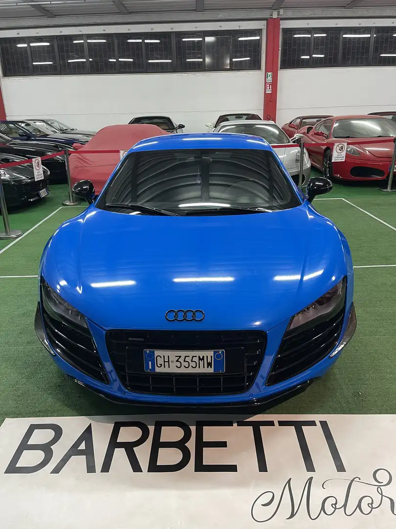 Audi R8 5.2 V10 Quattro R-Tronic Carbonio PERMUTE RATE Bleu - 2