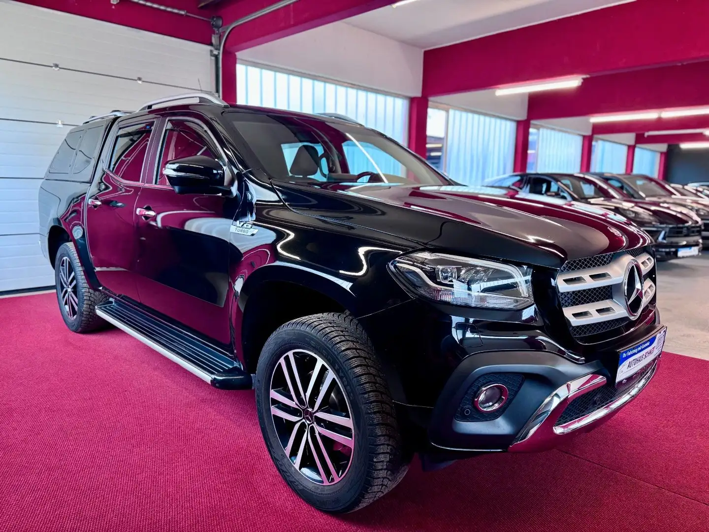 Mercedes-Benz X 350 X350d Hardtop Doppelkabine EditionPower 360° AHK Negro - 2