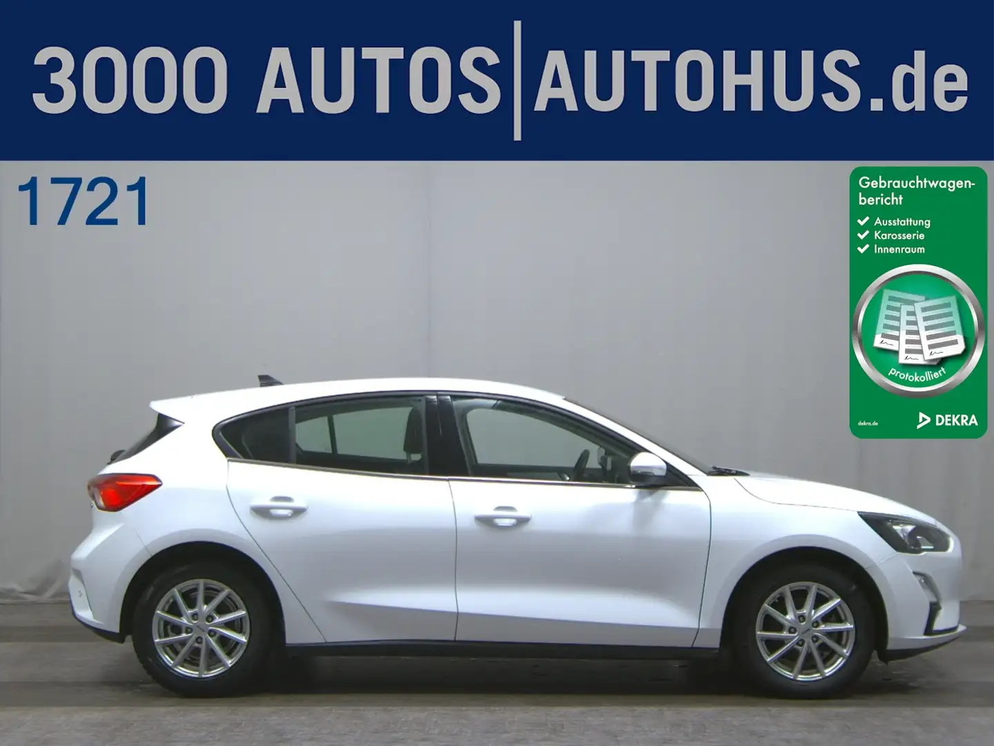 Ford Focus 1.0 EcoBoost Mild-Hybrid S/S Cool & Connect White - 1